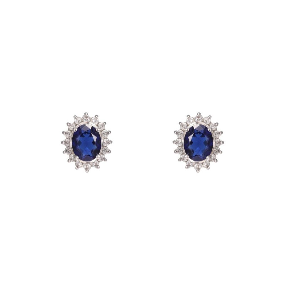 Avon Vintage Earring Sapphire